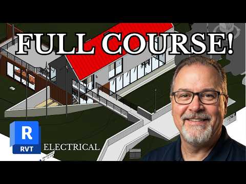 Best REVIT MEP FREE Full Course for Beginners with DOWNLOAD! Revit Electrical