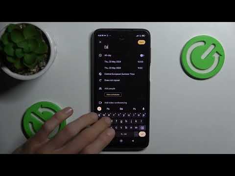 How To Add Events To Calendar On Xiaomi Redmi Note 9s