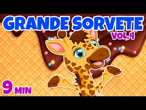 Grande Sorvete Vol. 4 - Giramille 9 min | Desenho Animado Musical