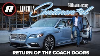 First look at the 2019 Lincoln Continental Coach Door Edition