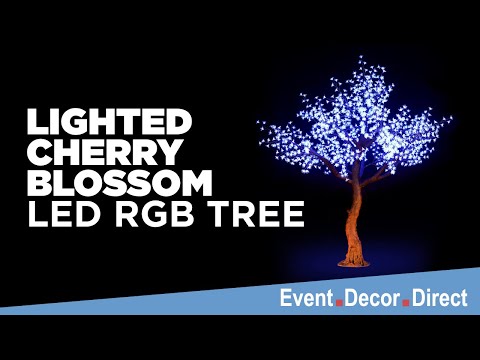 EDD LIGHTED CHERRY BLOSSOM LED RGB TREE