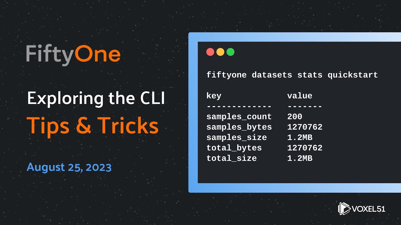 FiftyOne Computer Vision Tips and Tricks: Command Line Interface