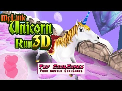 🦄 My little unicorn runner 3D Video
