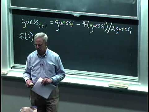 Lec 6 | MIT 6 00 Introduction to Computer Science and Programming Fall 2008