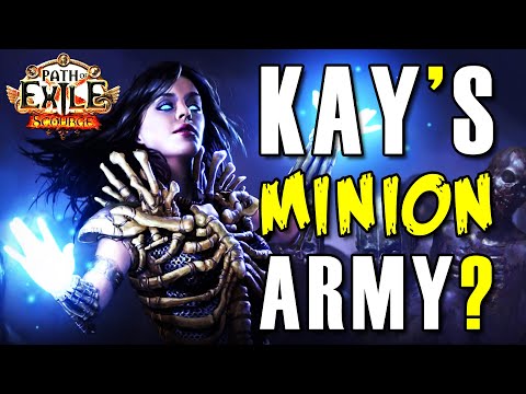 PoE 3.16 Builds - Kay's Minion Army Build - TRY BEFORE YOU BUY! 😊👍