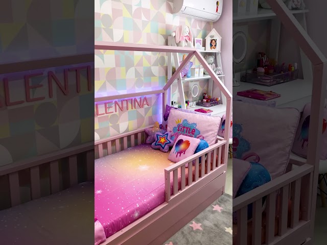 Quarto de menina 🤩🥰💖 Fariam ou não fariam? #graodegente #quartodebebe #quartodemenina #lojadebebe