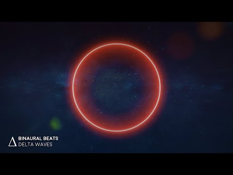 A TRIP TO SPACE [ 2,4Hz - 65 BPM ] Sleep Music with Binaural Beats - Delta Brain Waves