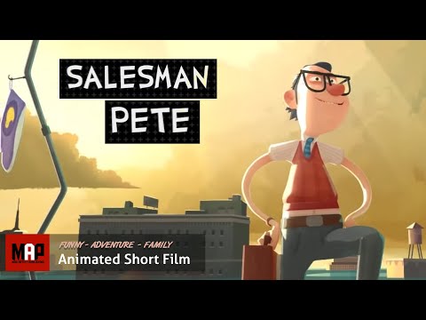 CGI 3D Animated Short Film “SALESMAN PETE” Funny Animation by GOBELINS