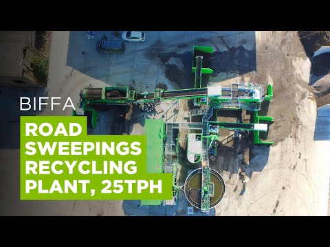 Biffa's Road Sweepings Recycling Facility From CDE