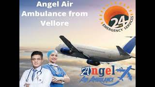 Acquire Angel Air Ambulance from Srinagar with High-Class Equipment