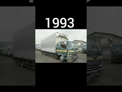 Evolution of Fuso Fighter Truck (1984~2023) #shorts #evolution #fuso #fusofighter #2024