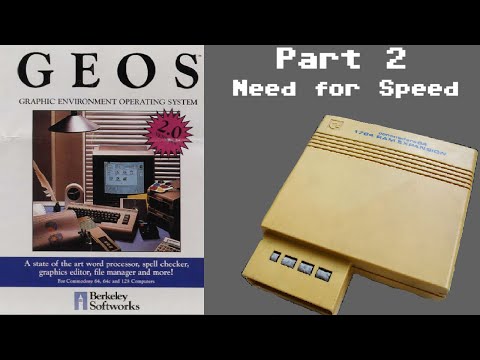 GEOS 2.0 C64 - Part 2 - The need for speed