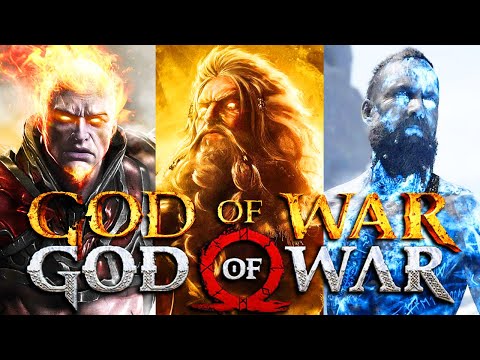 GOD OF WAR Saga - All Boss Fights (God of War 1-4)