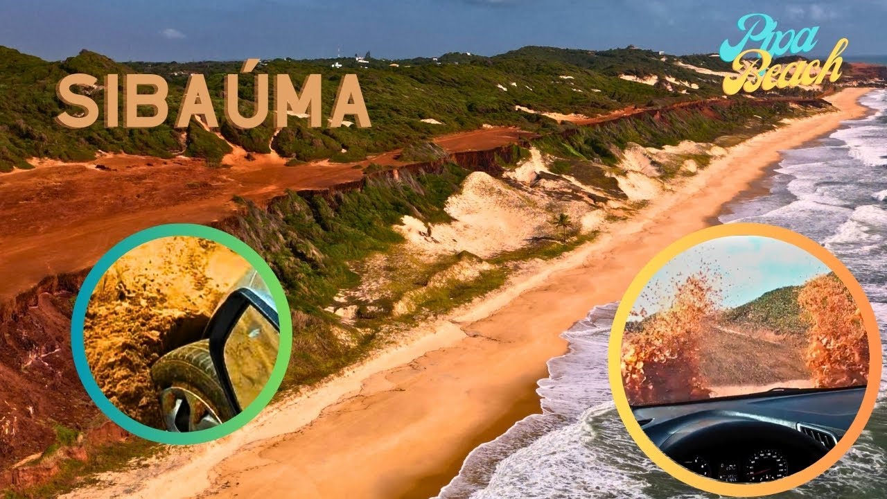 🌅 🌴 Falésias e Piscinas Naturais do Sibaúma | Vôo de Drone | Tibau do Sul | Pipa Beach