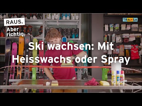 Ski heiss wachsen - so geht's │Transa Travel & Outdoor