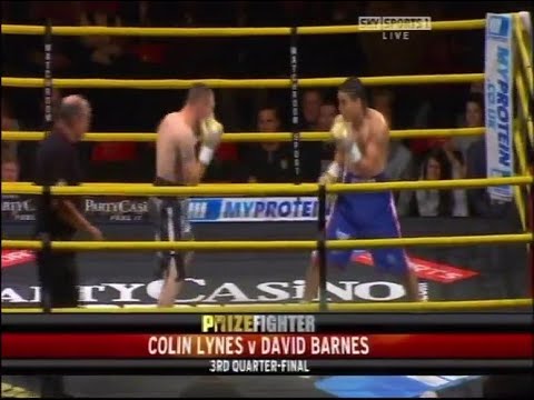 David Barnes vs Colin Lynes PRIZEFIGHTER LIGHT WELTERWEIGHT QUARTER FINAL┃SHANNONS GYM