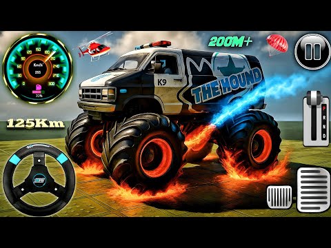 Monster Bus Police Stunts – Mega Ramp Impossible Tracks - Android Gameplay 2025