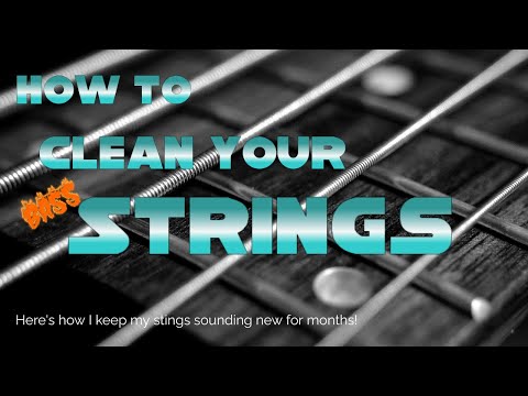 Never Buy Bass Strings Again! Try this and save money buying strings.