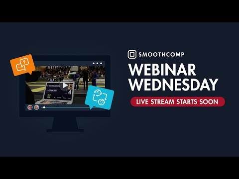 Smoothcomp Webinar Wednesday – Sep 18th 2019