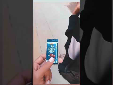 giving chocolate to girl when angry 😂😡 #choclate #prank #subscribe