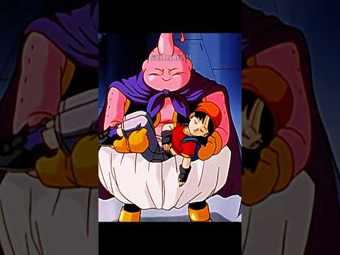 Majin Buu Says Goodbye To Mr Satan | Dragon Ball GT #shorts