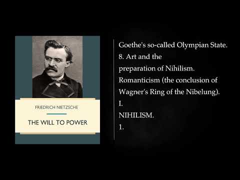 The Will to Power. by FRIEDRICH NIETZSCHE. Audiobook, full length
