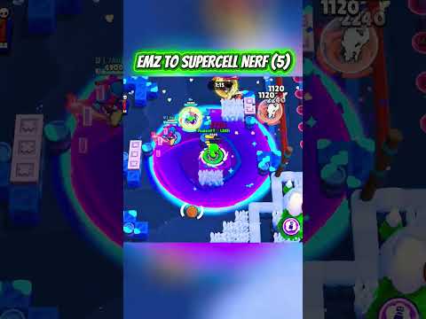 EMZ UNTIL SUPERCELL NERFED (5) 🥶 #brawlstars
