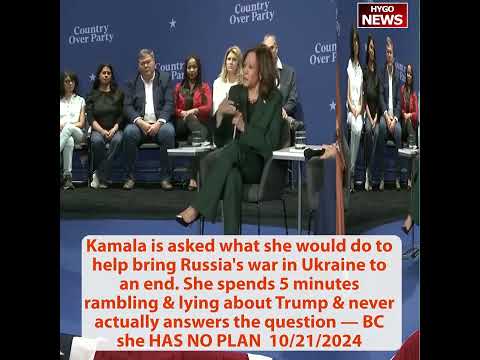 Host admits audience can't ask Qs BC 'pre-determined'; Kamala: 'Not eating gummies! HAHAHAHAHAHAHAHA
