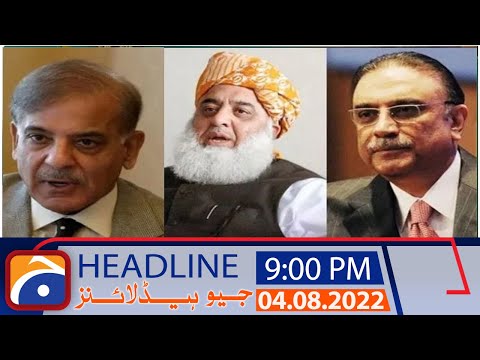 Geo News Headlines 9 PM | 4th August 2022