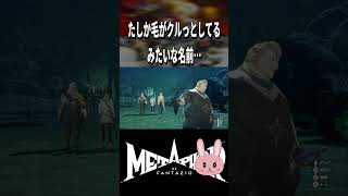 【メタファー】なんだっけ！ちょっと前に出てきた毛がクルっとしてるみたいな名前の人… #shorts