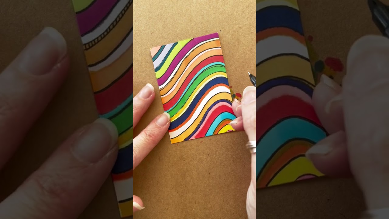 Making an ATC (Artist Trading Card) 2025