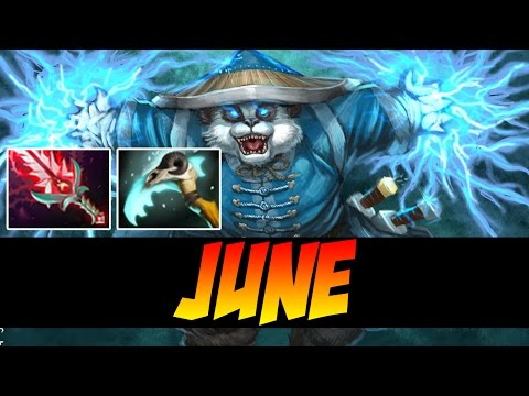 June Plays Storm Spirit - 8000 MMR - Dota 2