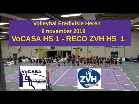 2019-11-09  VoCASA HS1 - RECO ZVH HS1 (Eredivisie Heren Volleybal)