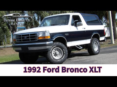 1992 Ford Bronco XLT 4×4