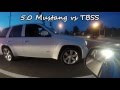 5.0 Ford Mustang vs  Chevy Trailblazer SS