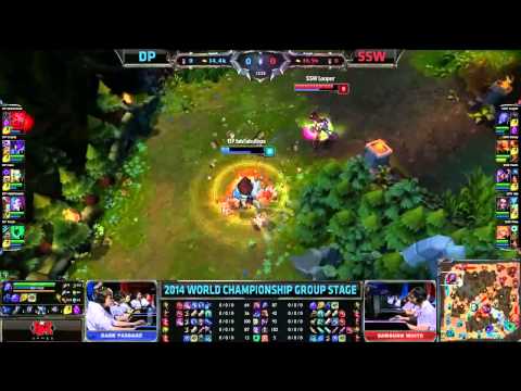 Dark Passage vs Samsung Galaxy White | D2G4 | Season 4 World Championship 2014