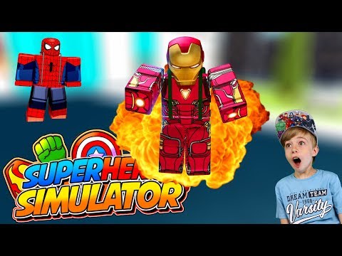 МСТИТЕЛИ в РОБЛОКС! SUPER HERO SIMULATOR ROBLOX