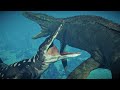 KRONOSAURUS VS MOSASAURUS!!! [4k] - Jurassic World Evolution 2