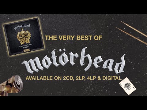 Motörhead – ‘Everything Louder Forever – The Very Best Of’ 2CD & 2LP unboxing