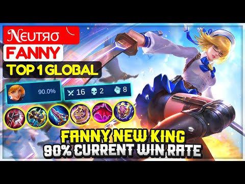 Fanny New King, 90% Current Win Rate [ Top 1 Global Fanny ] Nєυтяσ ╰ - Mobile Legends
