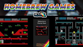 Welcome to Chump Town - New ZX-Spectrum Game 2025