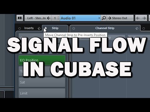 Signal Flow in Cubase (Tutorial)