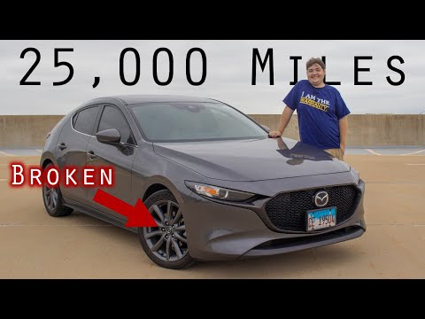 2019 Mazda 3 AWD - 25,000 Mile Update & What Has Already Broken!
