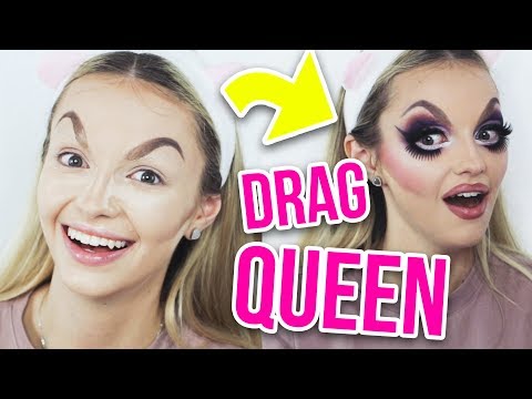 Ich werde zur DRAG QUEEN 😱 Krasseste Make Up Transformation | NICHT wieder zu erkennen | XLAETA
