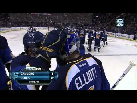 Complete shootout April 16 2013 Vancouver Canucks vs St. Louis Blues NHL Hockey