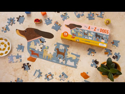 Пазл The A to Z of Dogs: A Very Looooong Jigsaw Puzzle video 1