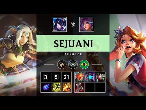 Sejuani Jungle vs Lillia - BR Challenger Patch 25.16