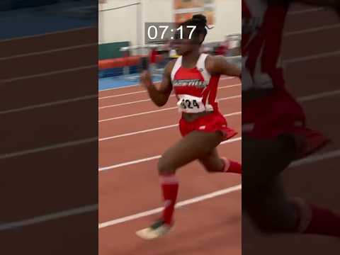 60m Dash: Heat vs. Final #shorts | York University Christmas Open | Olivia Henry Two