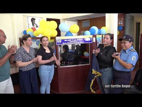 Policía Nacional inaugura Segunda Comisaría de la Mujer en Cinco Pinos