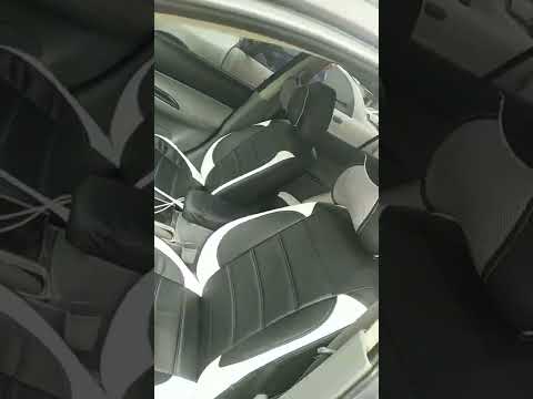 Чехлы на Kia Ceed модельные MAX-L из экокожи Черно-белый - фото 1 - id-p1348354282